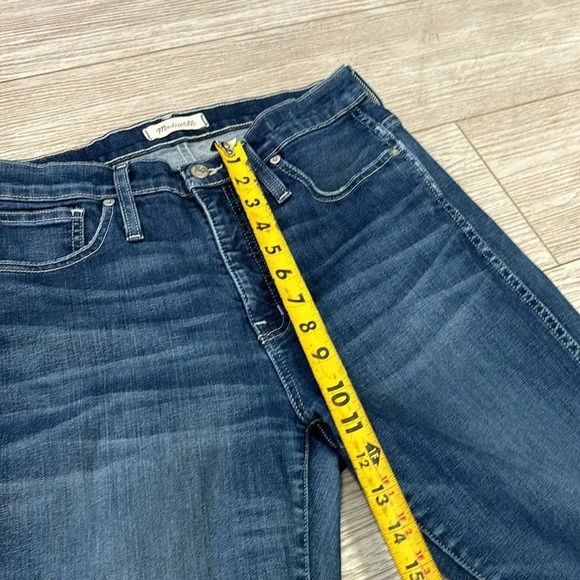 Madewell Slim Straight Jeans in dark blue size 30 - Picture 7 of 14